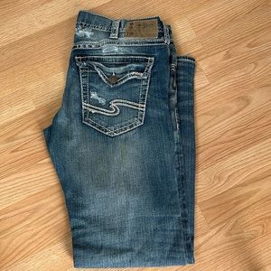 Men’s Silver Zac Jeans 36/34